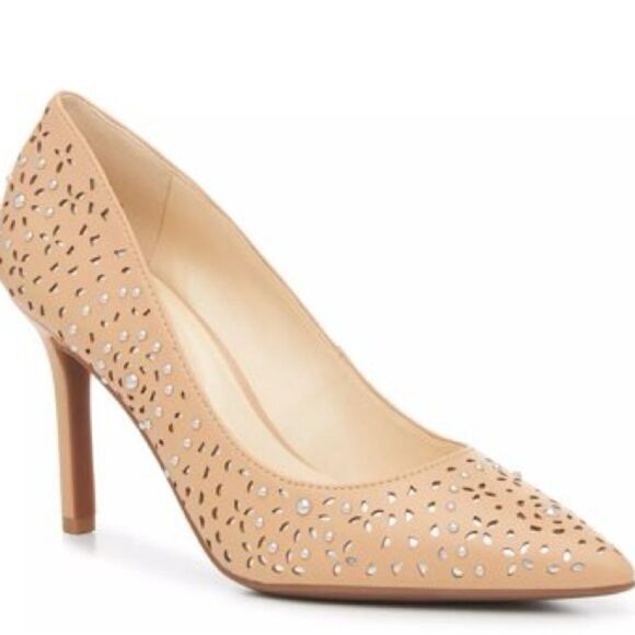 Zeppa Jessica Simpson Sampson Donna – Beige, Punta Chiusa, 38.5 EU – Con Memory Foam